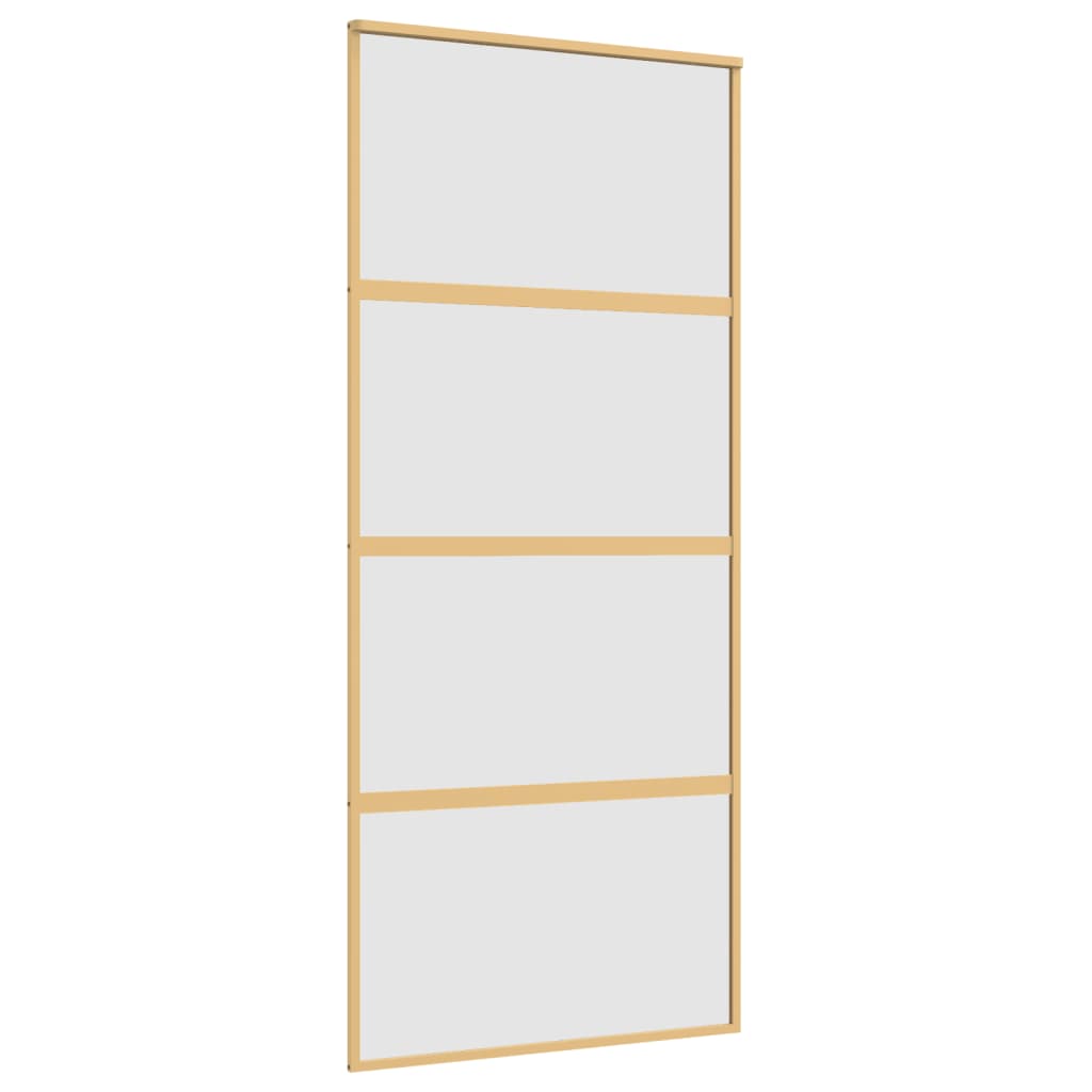Liukuovi Kulta 90X205 Cm Himmeä Esg-Lasi Ja Alumiini