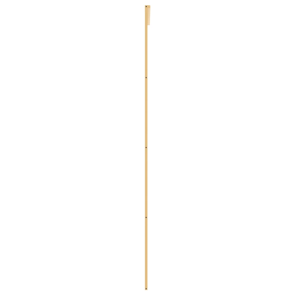 Liukuovi Kulta 90X205 Cm Kirkas Esg-Lasi Ja Alumiini