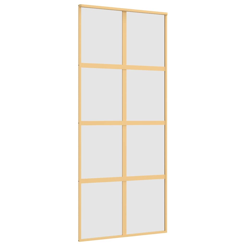 Liukuovi Kulta 90X205 Cm Himmeä Esg-Lasi Ja Alumiini