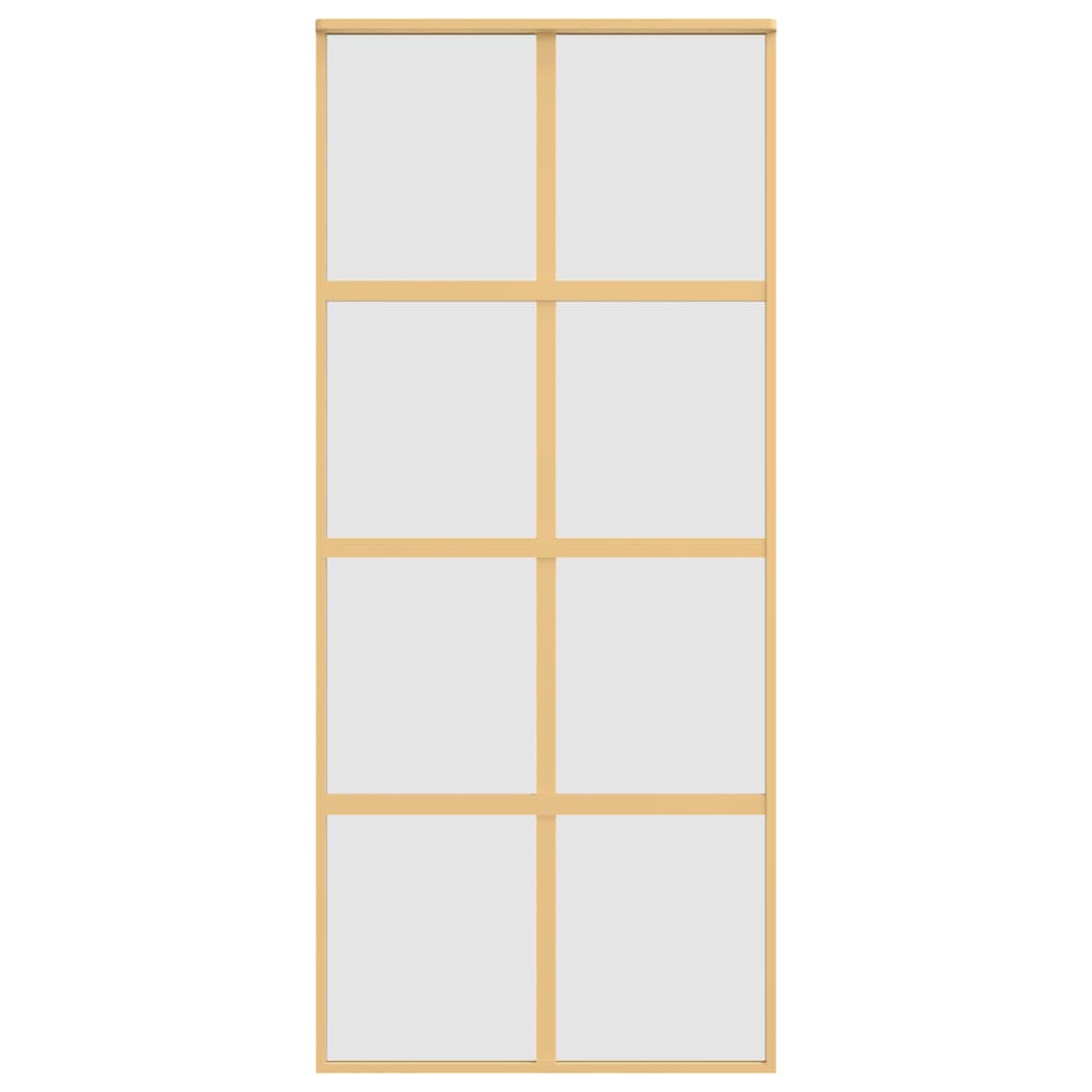 Liukuovi Kulta 90X205 Cm Himmeä Esg-Lasi Ja Alumiini