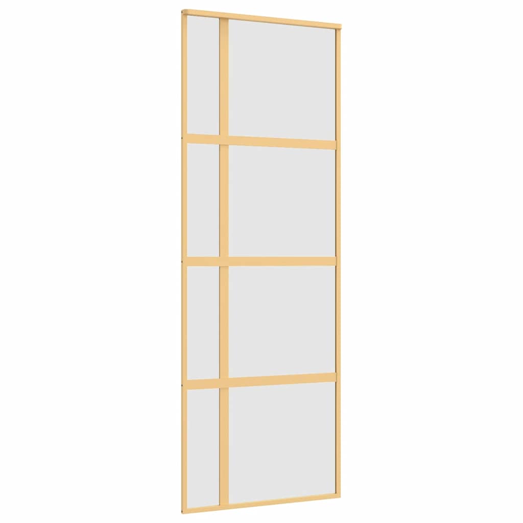 Liukuovi Kulta 76X205 Cm Himmeä Esg-Lasi Ja Alumiini