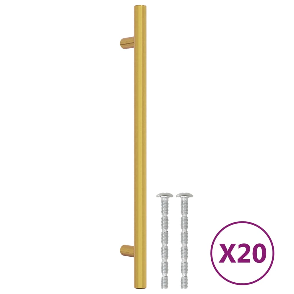 Kaapin Kahvat 20 Kpl Kulta 192 Mm Ruostumaton Teräs