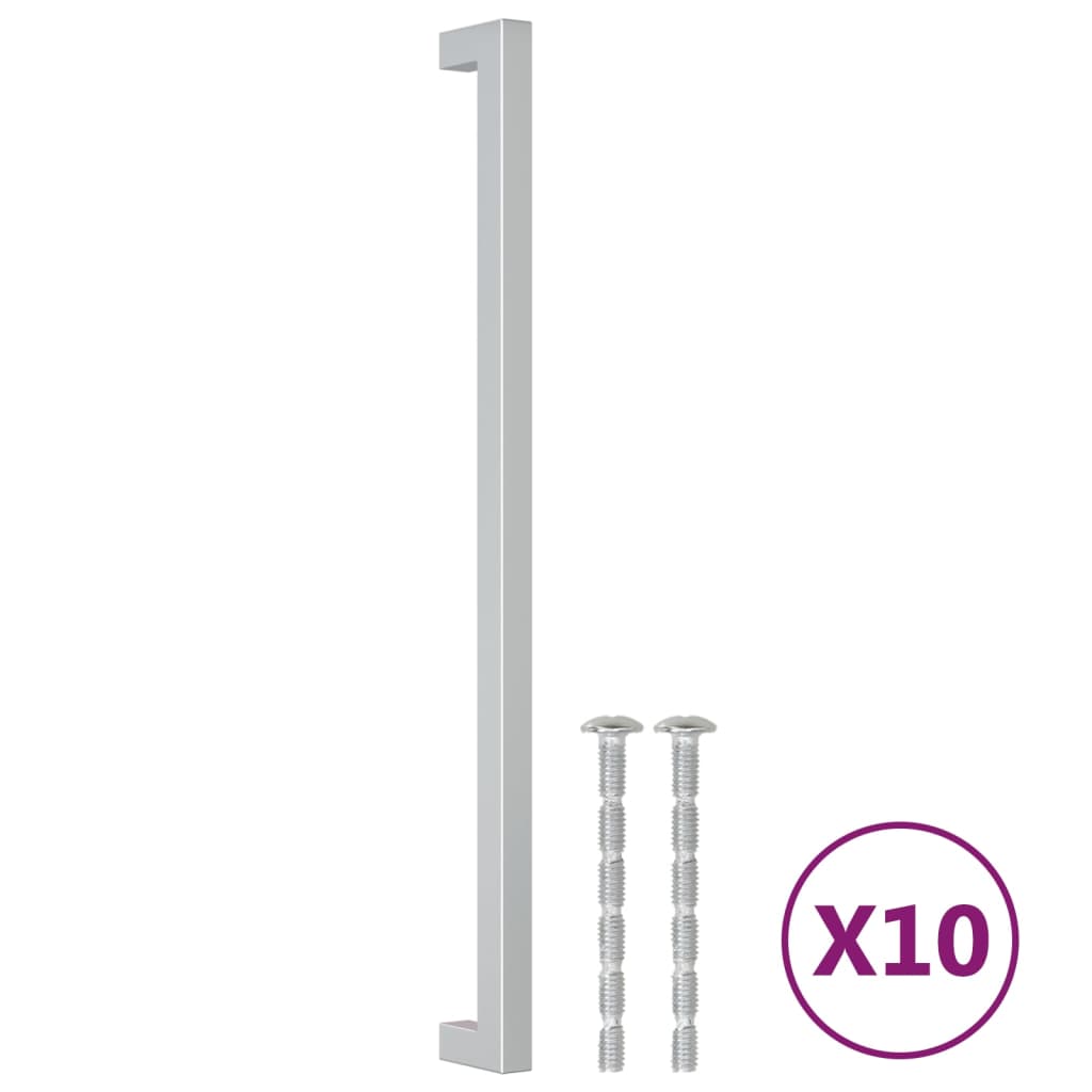 Kaapin Kahvat 10 Kpl Hopea 320 Mm Ruostumaton Teräs