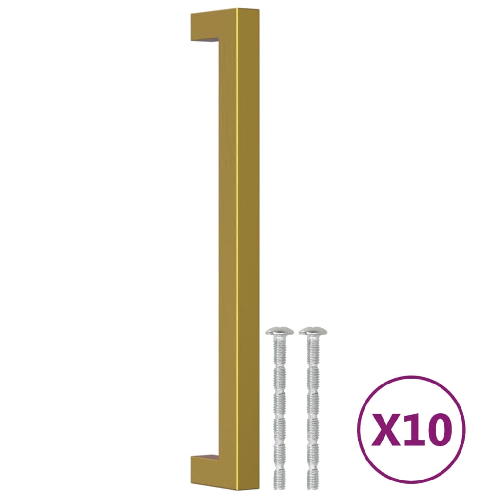 Kaapin Kahvat 10 Kpl Kulta 192 Mm Ruostumaton Teräs