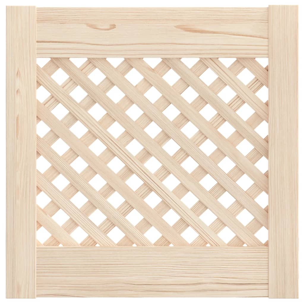 Kaapin Ovet Ristikkomuotoilu 2 Kpl 39,5X39,5 Cm Täysi Mänty