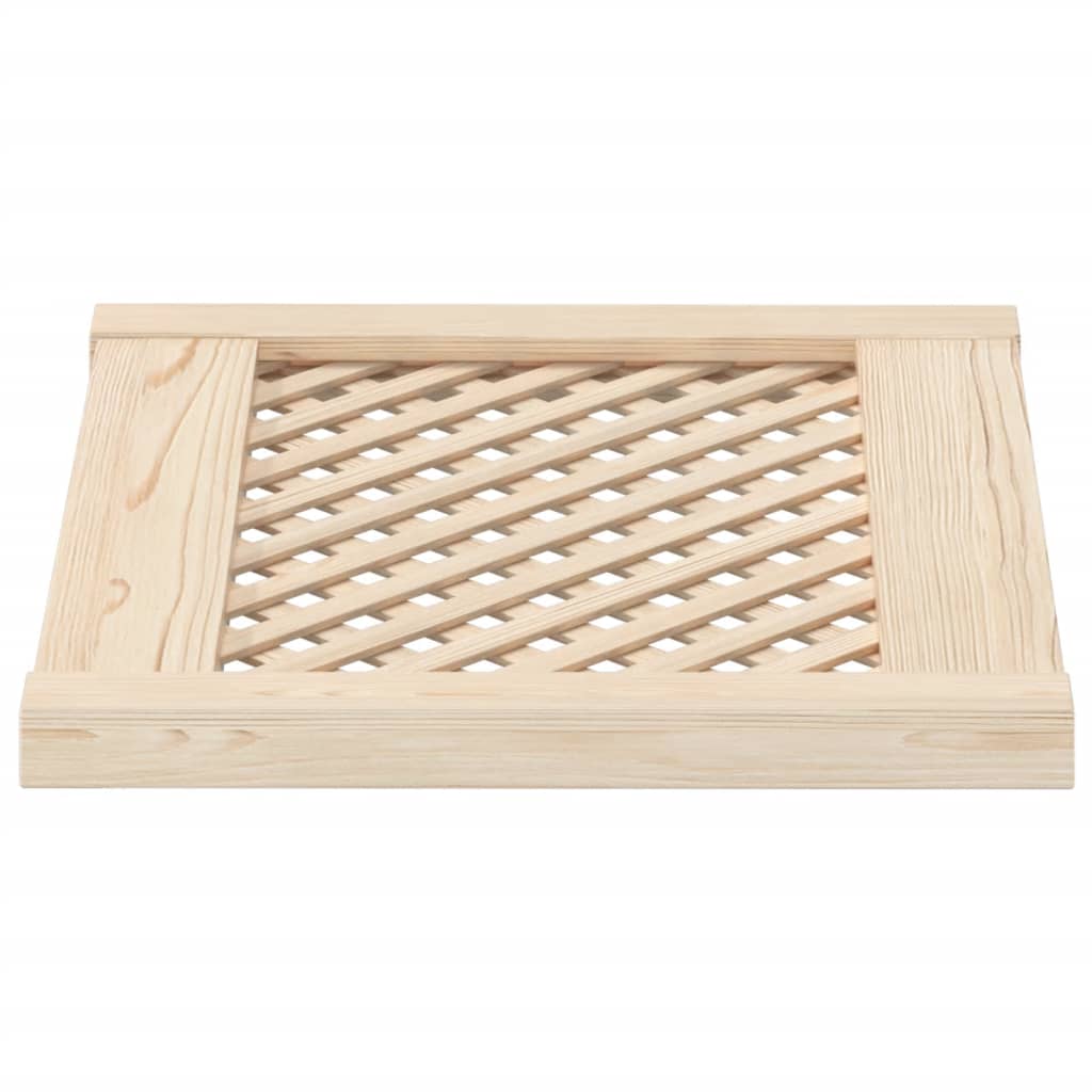 Kaapin Ovet Ristikkomuotoilu 2 Kpl 49,5X39,5 Cm Täysi Mänty