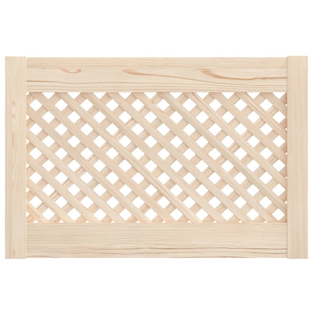 Kaapin Ovet Ristikkomuotoilu 2 Kpl 59,5X39,5 Cm Täysi Mänty