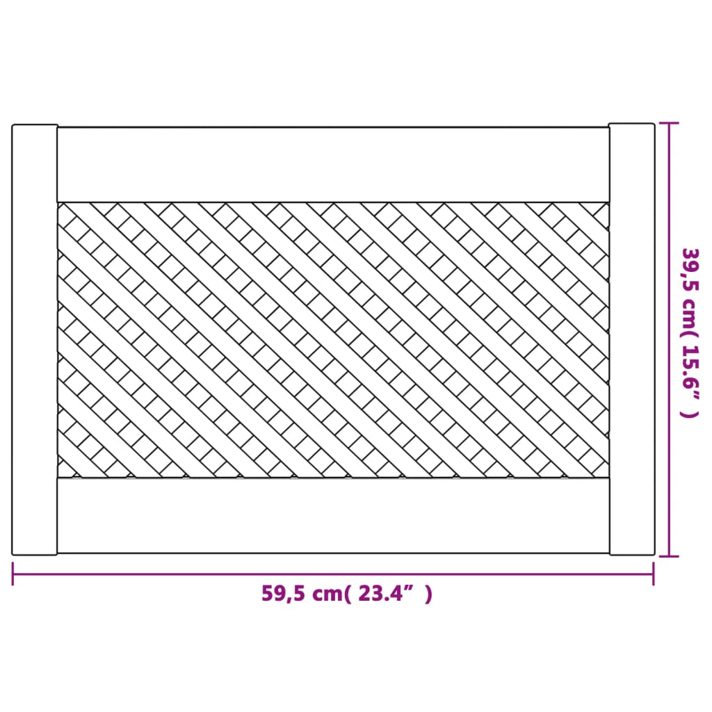 Kaapin Ovet Ristikkomuotoilu 2 Kpl 59,5X39,5 Cm Täysi Mänty
