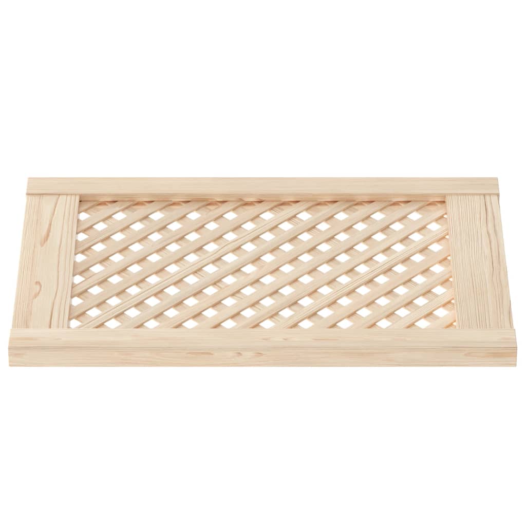 Kaapin Ovet Ristikkomuotoilu 2 Kpl 39,5X61,5 Cm Täysi Mänty