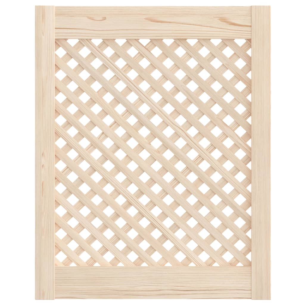 Kaapin Ovet Ristikkomuotoilu 2 Kpl 49,5X61,5 Cm Täysi Mänty