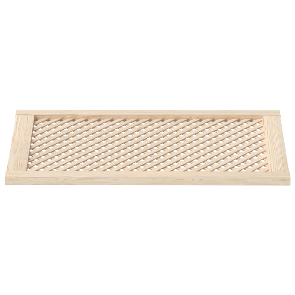 Kaapin Ovet Ristikkomuotoilu 2 Kpl 49,5X99 Cm Täysi Mänty