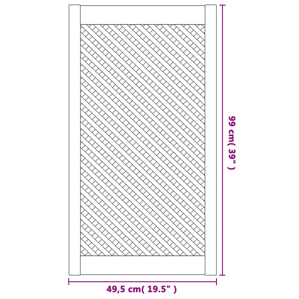Kaapin Ovet Ristikkomuotoilu 2 Kpl 49,5X99 Cm Täysi Mänty