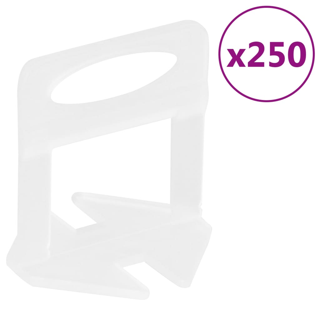 Laattojen Tasoitusklipsit 250 Kpl 1 Mm