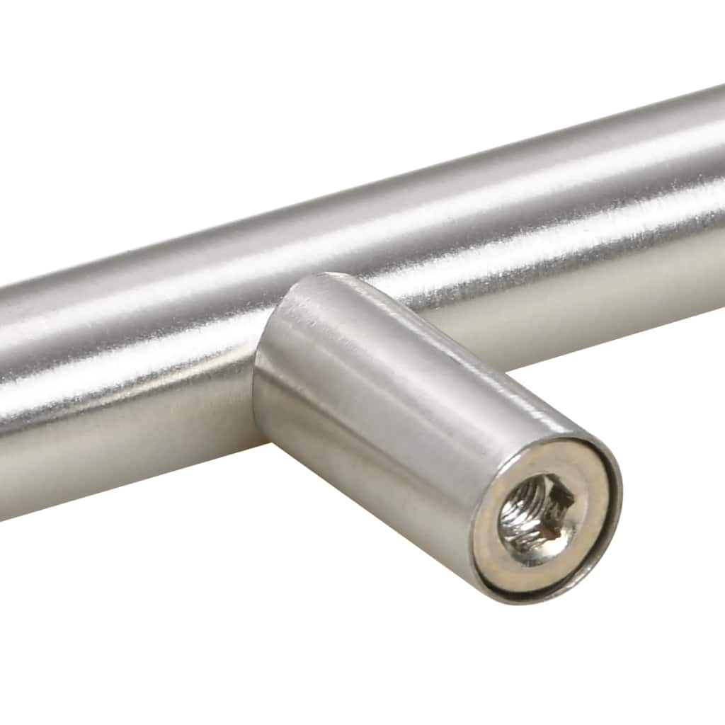 Kaapin Kahvat 10 Kpl Hopea 64 Mm Ruostumaton Teräs
