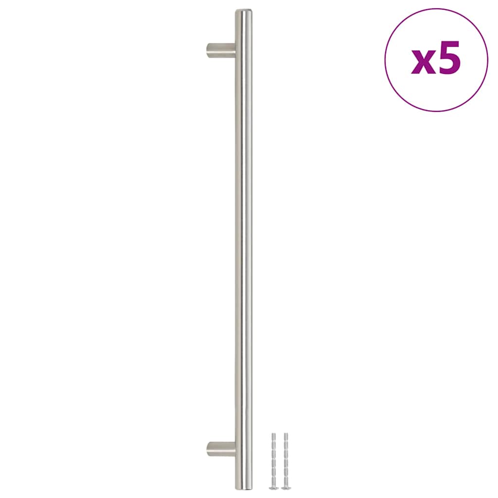 Kaapin Kahvat 5 Kpl Hopea 320 Mm Ruostumaton Teräs
