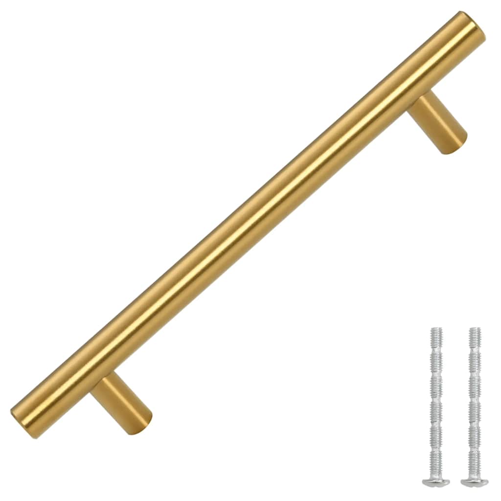 Kaapin Kahvat 10 Kpl Kulta 128 Mm Ruostumaton Teräs