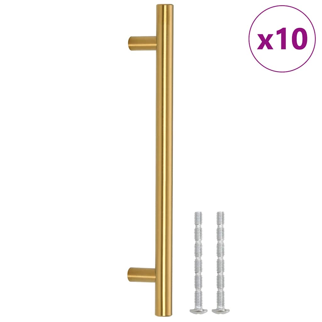 Kaapin Kahvat 10 Kpl Kulta 160 Mm Ruostumaton Teräs