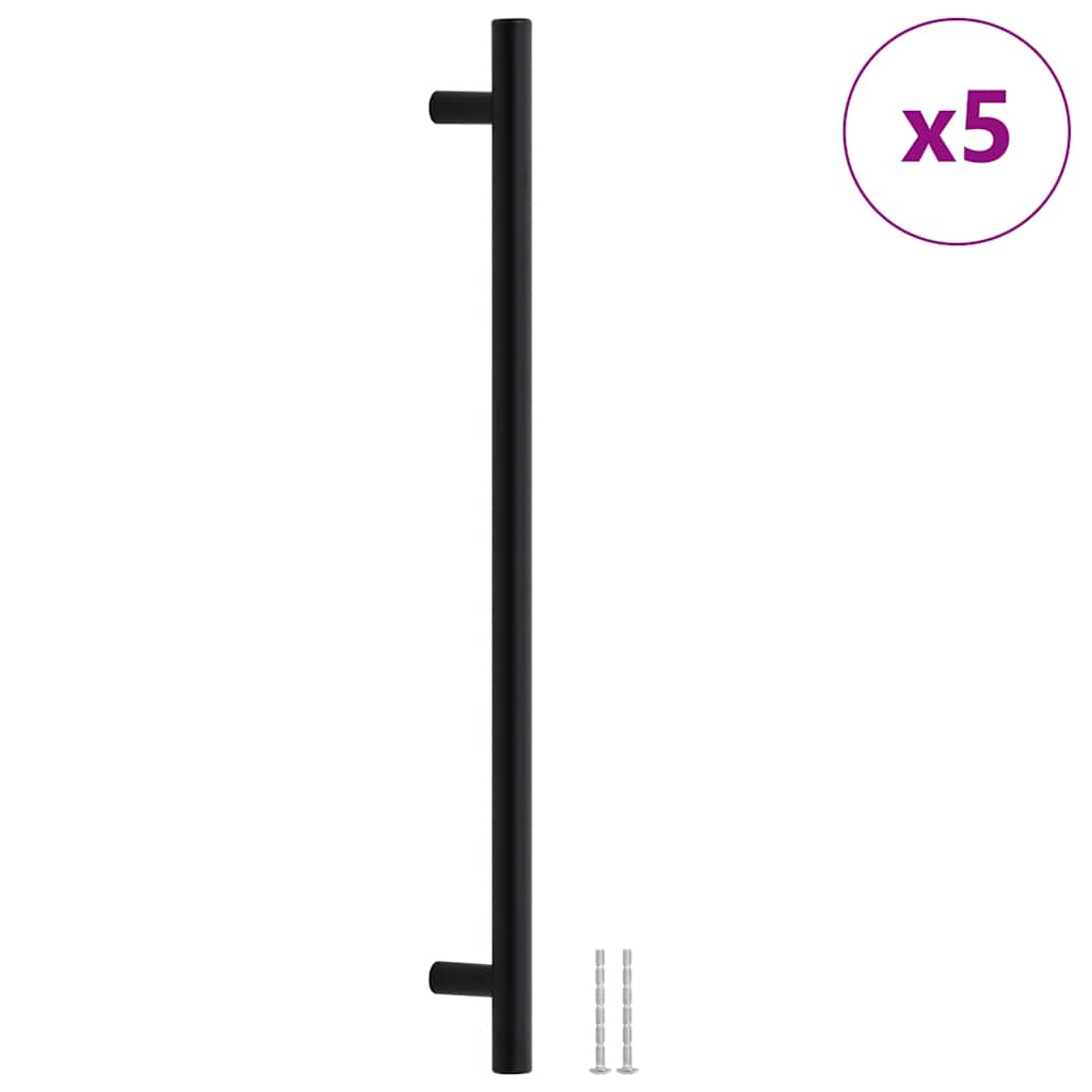Kaapin Kahvat 5 Kpl Musta 320 Mm Ruostumaton Teräs