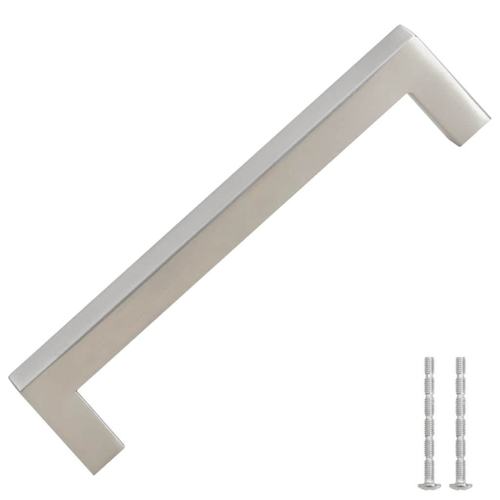 Kaapin Kahvat 10 Kpl Hopea 128 Mm Ruostumaton Teräs