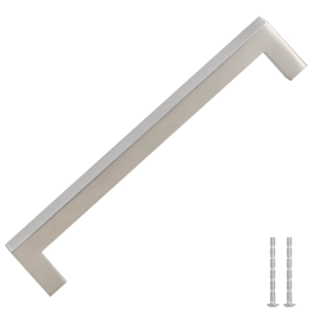Kaapin Kahvat 10 Kpl Hopea 160 Mm Ruostumaton Teräs