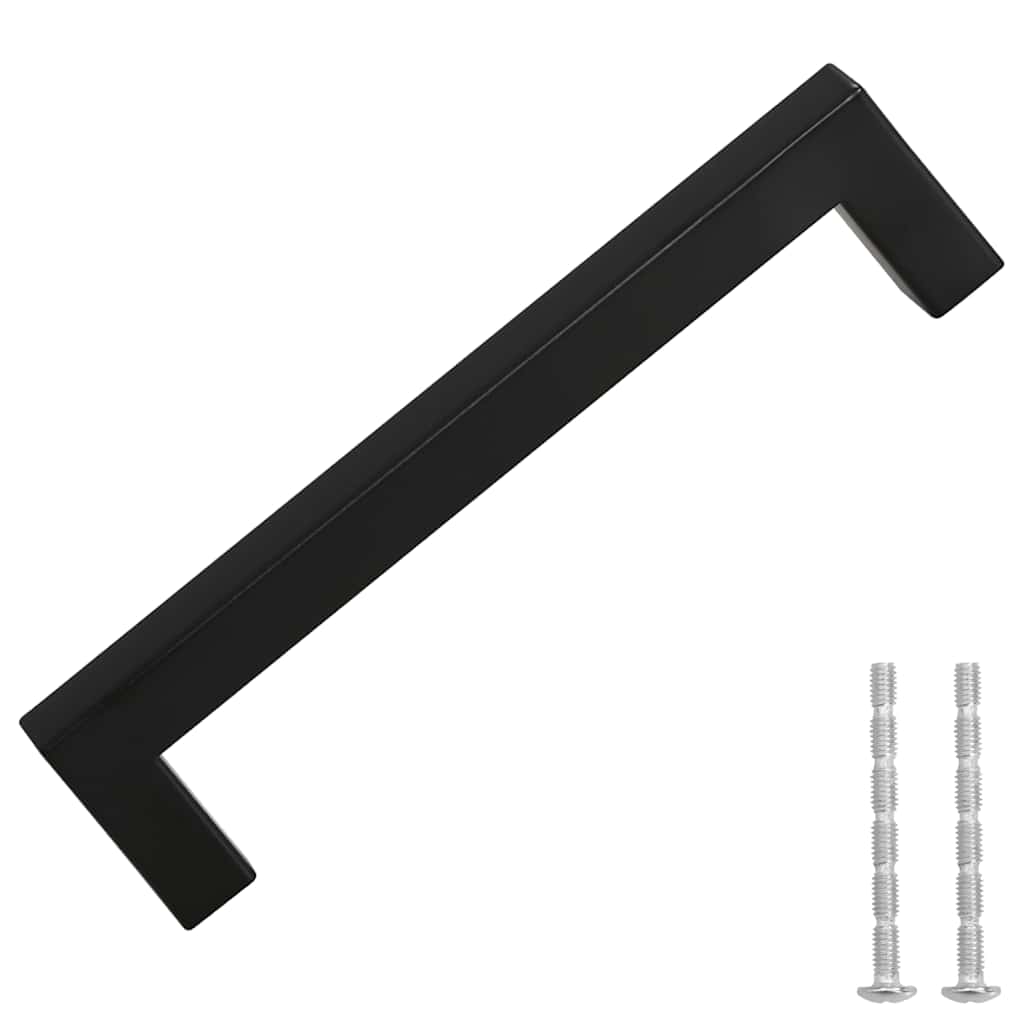 Kaapin Kahvat 10 Kpl Musta 128 Mm Ruostumaton Teräs