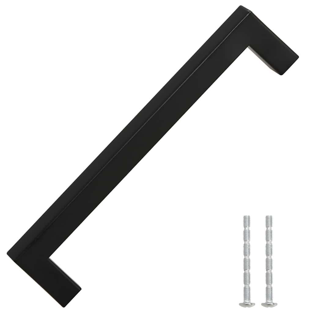 Kaapin Kahvat 10 Kpl Musta 160 Mm Ruostumaton Teräs