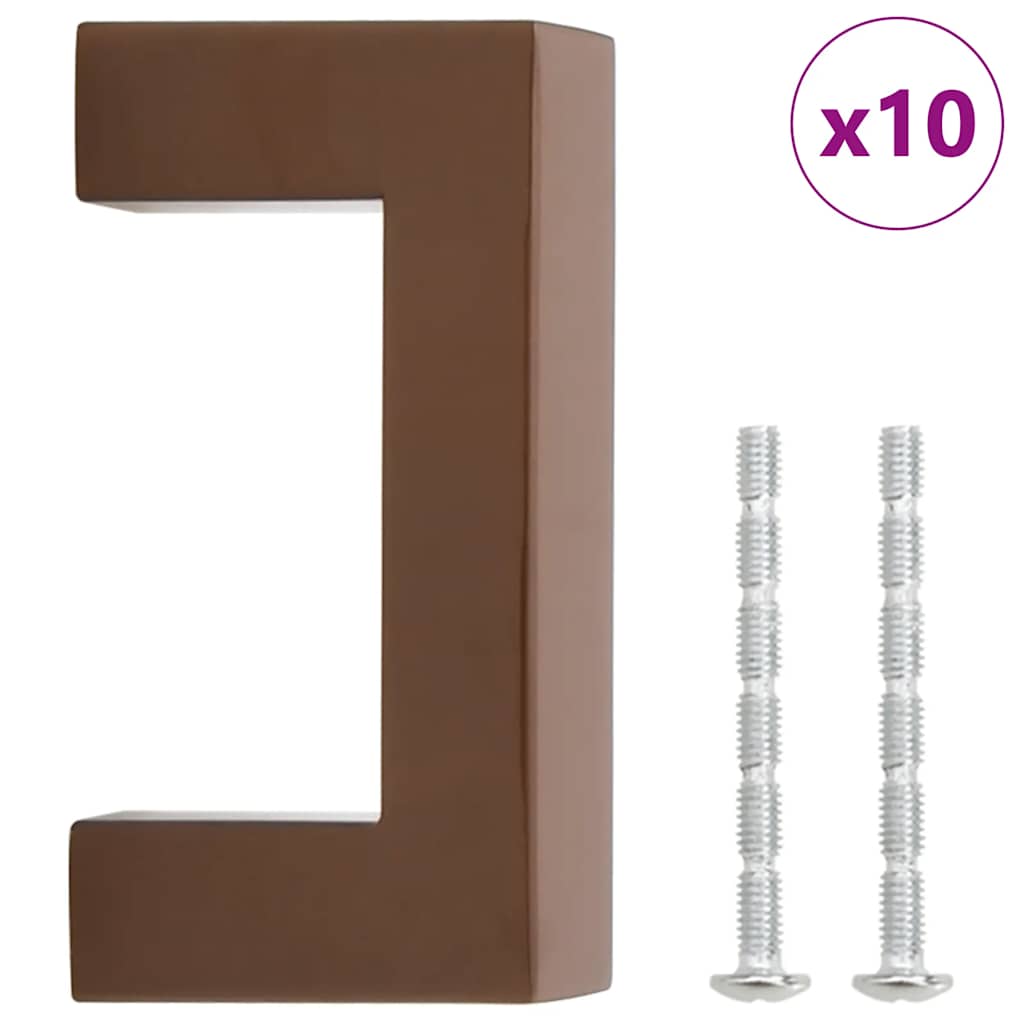 Kaapin Kahvat 10 Kpl Pronssi 64 Mm Ruostumaton Teräs