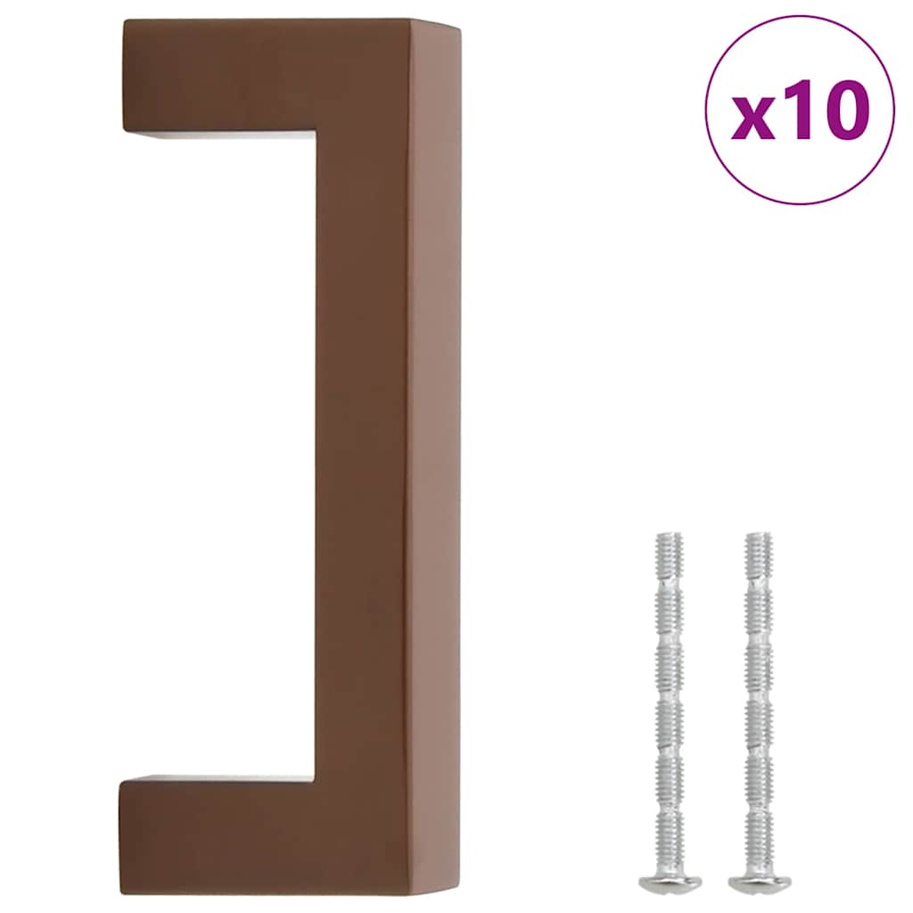Kaapin Kahvat 10 Kpl Pronssi 96 Mm Ruostumaton Teräs