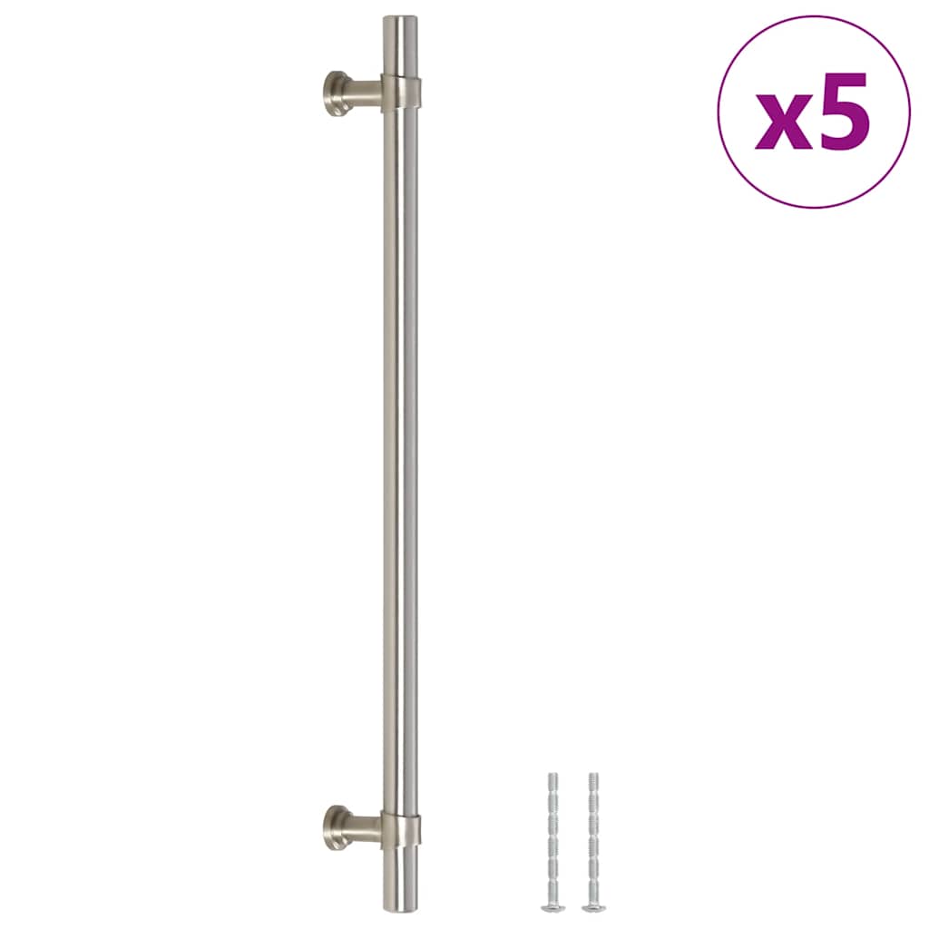 Kaapin Kahvat 5 Kpl Hopea 224 Mm Ruostumaton Teräs