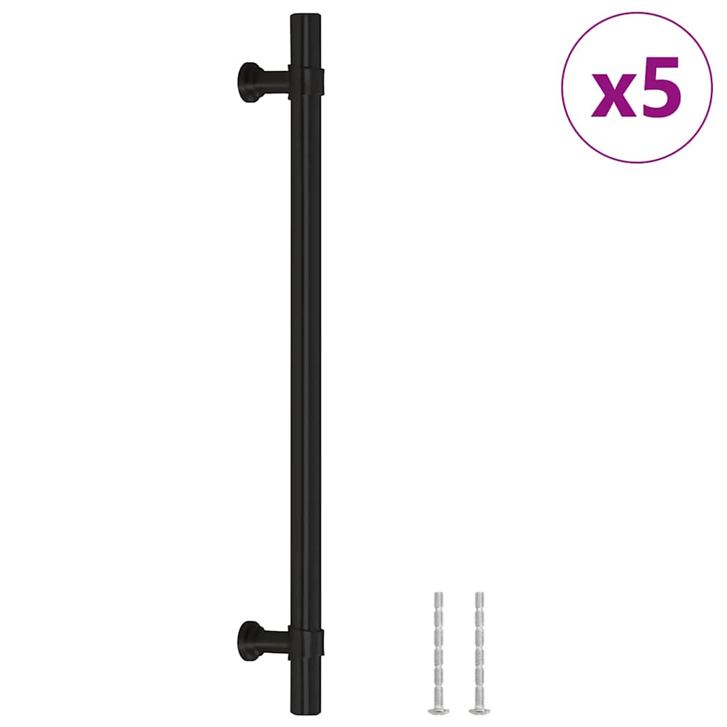 Kaapin Kahvat 5 Kpl Musta 192 Mm Ruostumaton Teräs