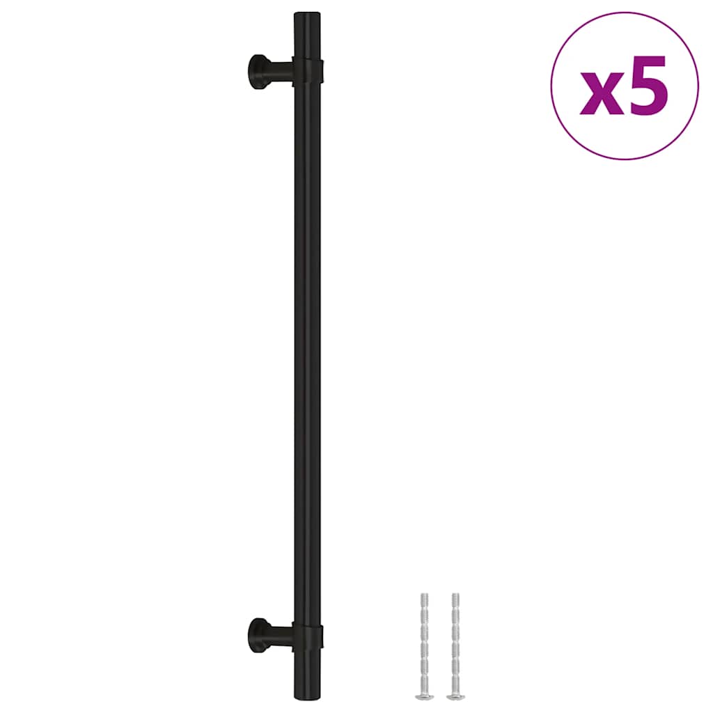 Kaapin Kahvat 5 Kpl Musta 224 Mm Ruostumaton Teräs
