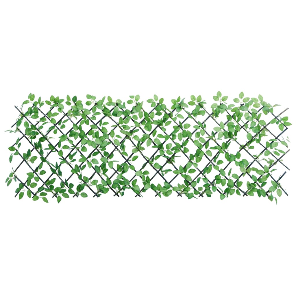  Säleikkö Tekomuratti Laajennettava 5 Kpl Vihreä 180X65 Cm