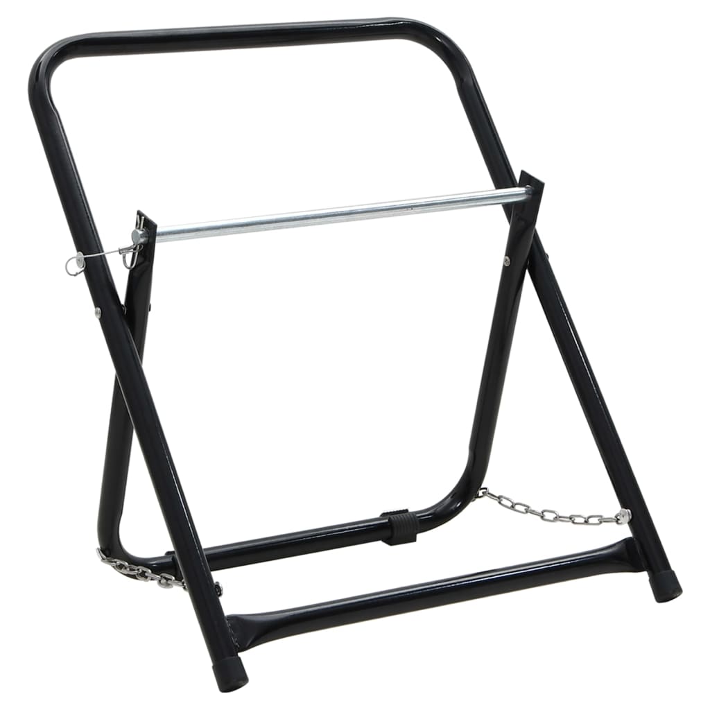 Letkukelakärry 48 Cm 45 Kg Musta Jauhemaalattu Teräs