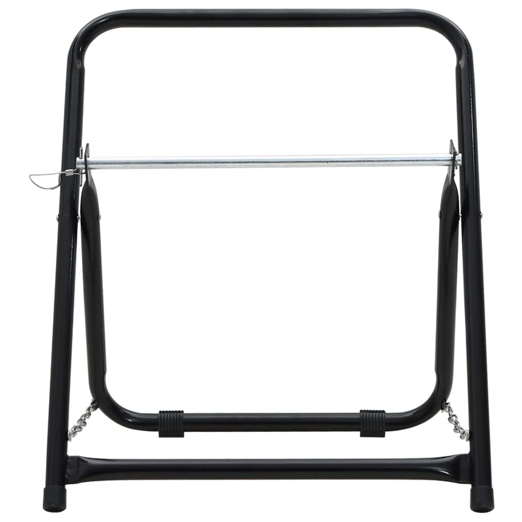 Letkukelakärry 48 Cm 45 Kg Musta Jauhemaalattu Teräs