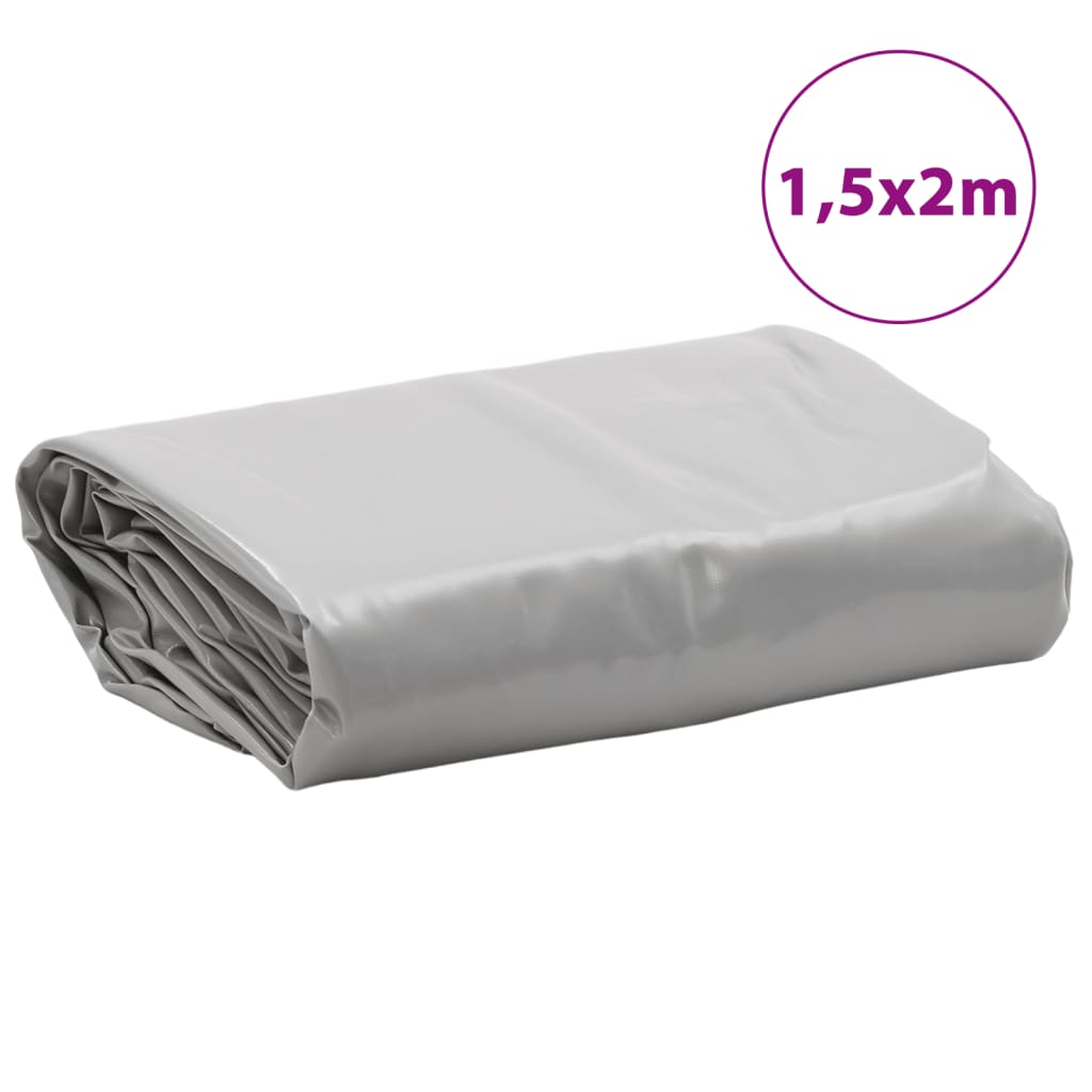 Pressu Harmaa 1,5X2 M 650 G/M²