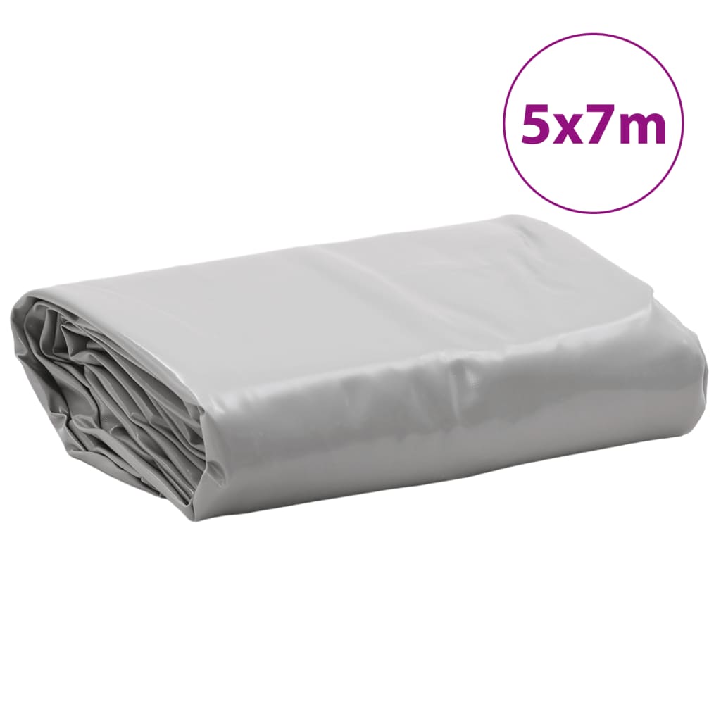 Pressu Harmaa 5X7 M 650 G/M²