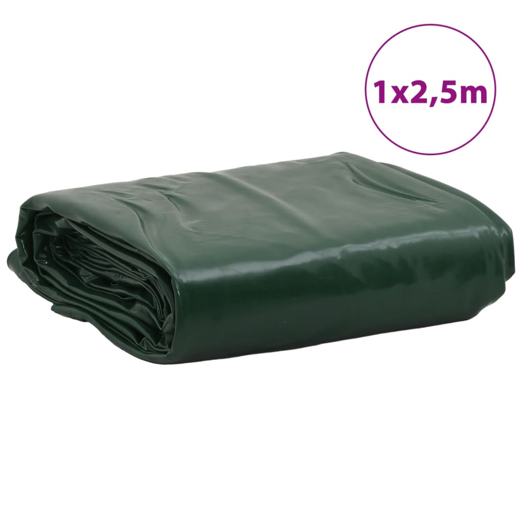 Pressu Vihreä 1X2,5 M 650 G/M²