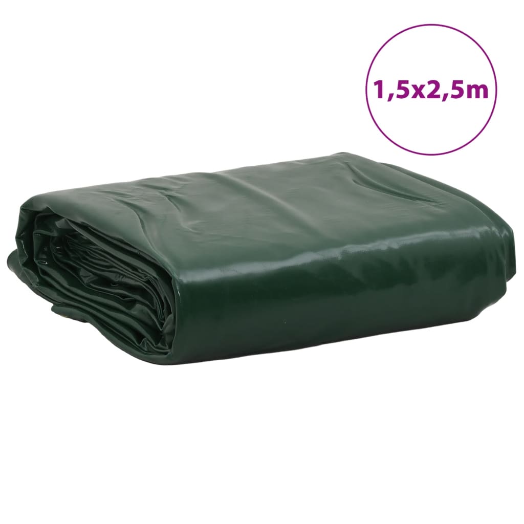 Pressu Vihreä 1,5X2,5 M 650 G/M²