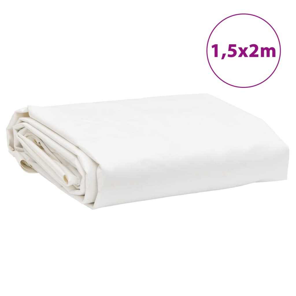 Pressu Valkoinen 1,5X2 M 650 G/M²