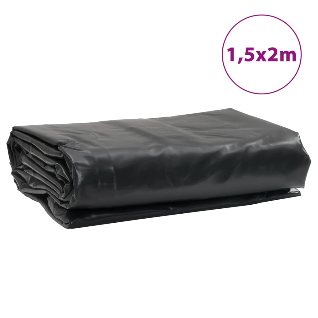 Pressu Musta 1,5X2 M 650 G/M²