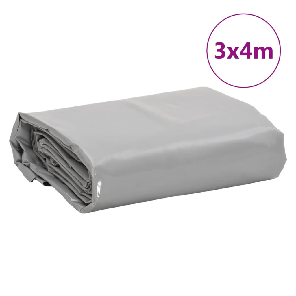 Pressu Harmaa 3X4 M 650 G/M²