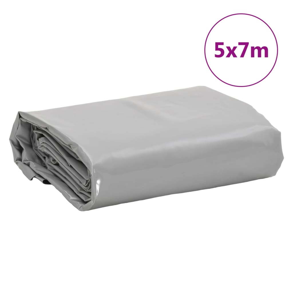 Pressu Harmaa 5X7 M 650 G/M²
