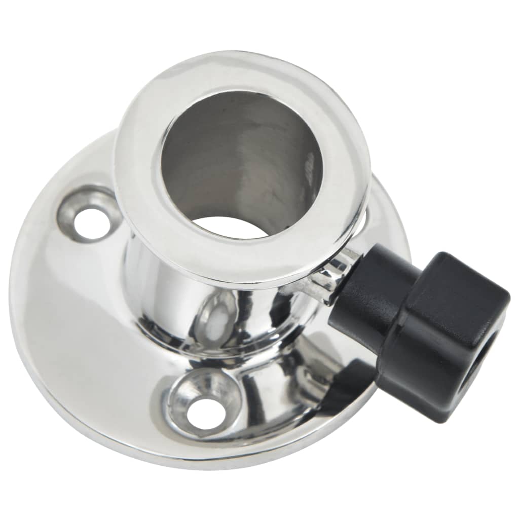 Bimini-Katteen Pyöreä Kiinnitin 26 Mm Putkeen 2 Kpl Teräs