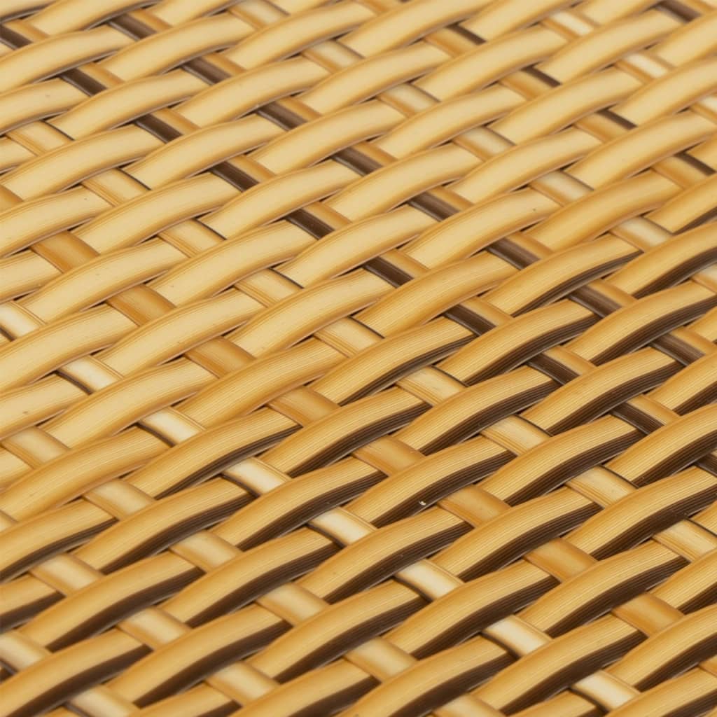 Parvekesuoja Vaaleanruskea 500X100 Cm Polyrottinki