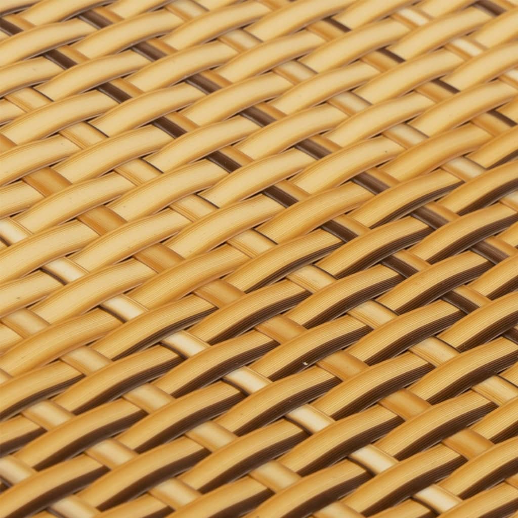 Parvekesuojat 10 Kpl Vaaleanruskea 255X19 Cm Polyrottinki