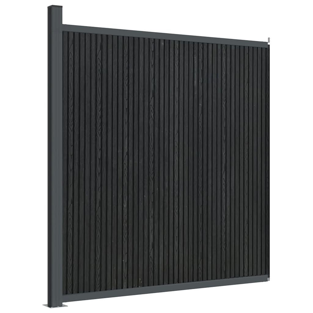 Aitapaneeli Wpc Harmaa 173X186 Cm