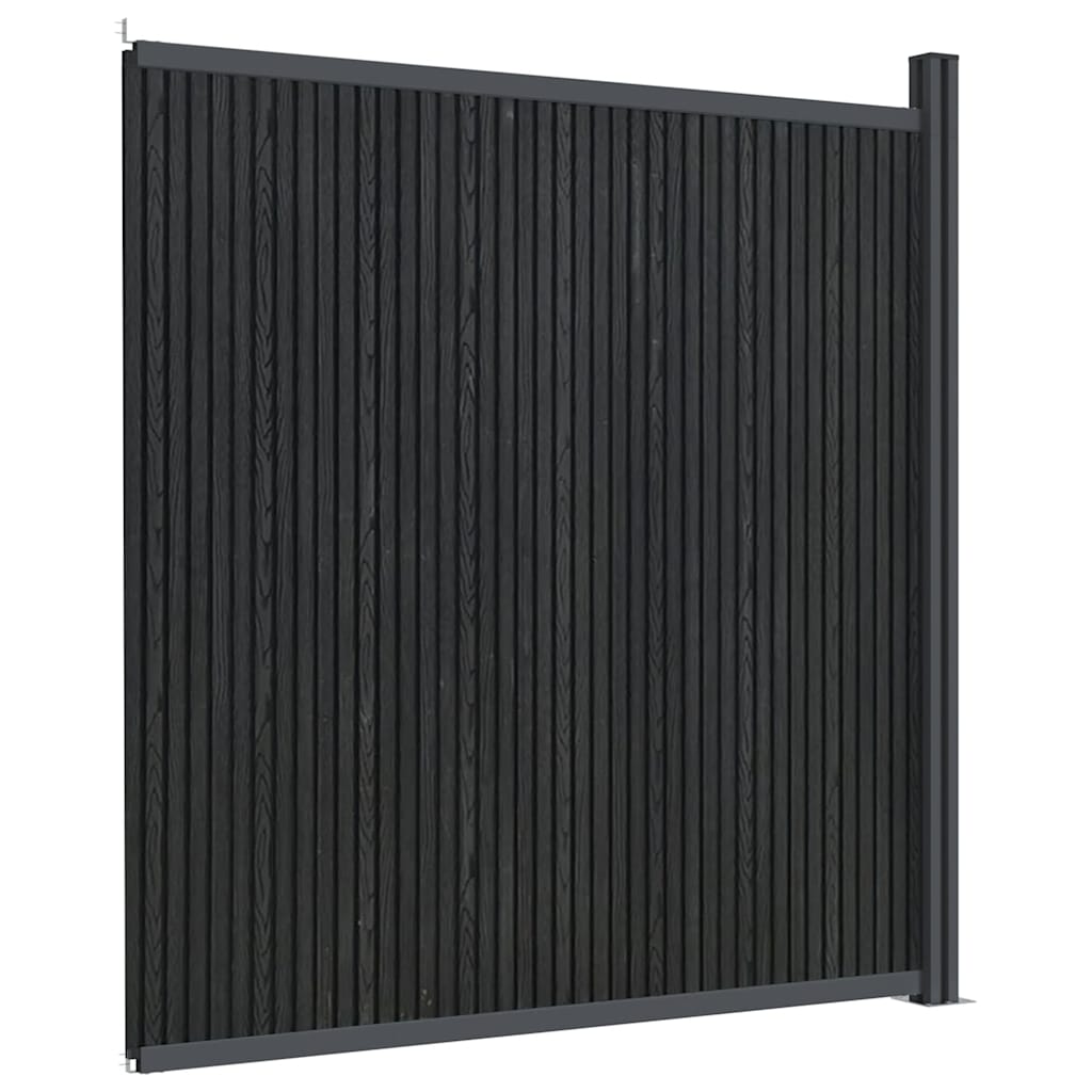 Aitapaneeli Wpc Harmaa 173X186 Cm