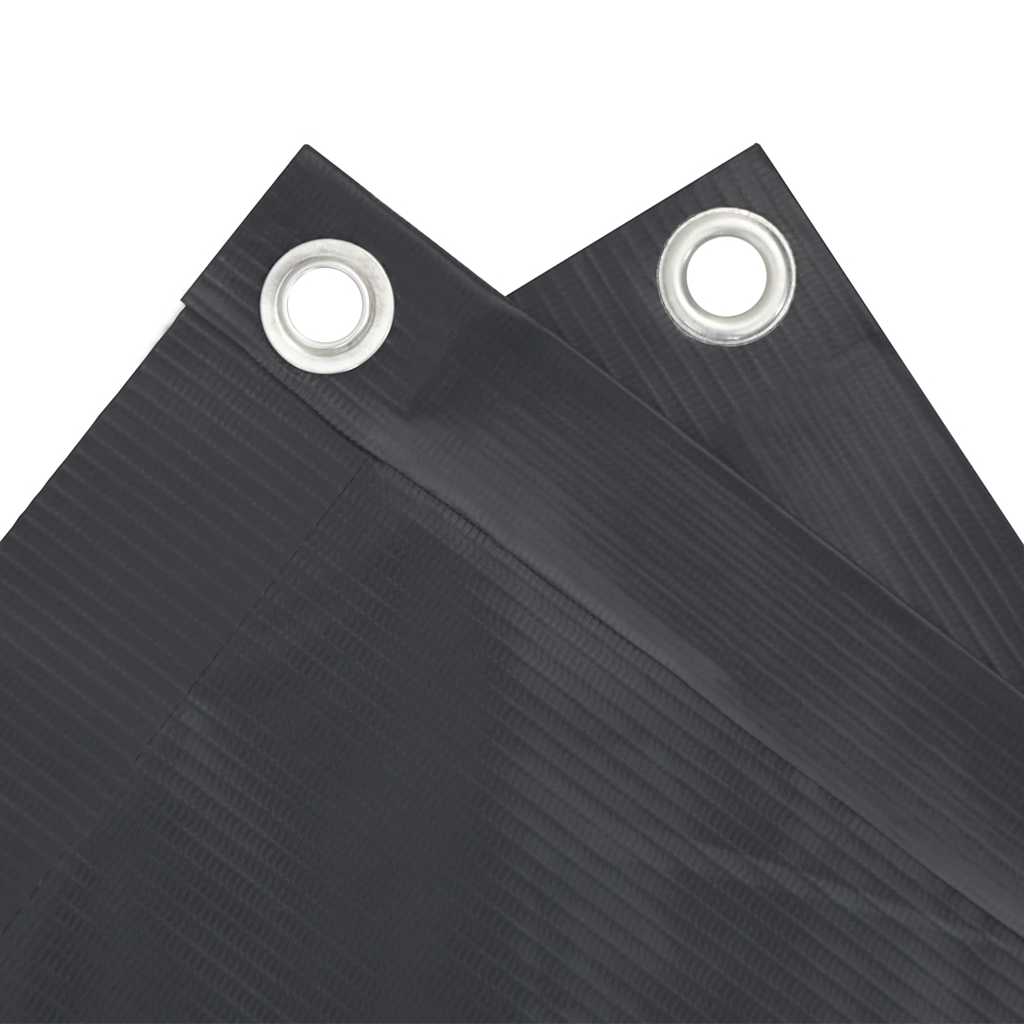 Parvekkeen Yksityisyyssuoja Antrasiitti 600X90 Cm Pvc