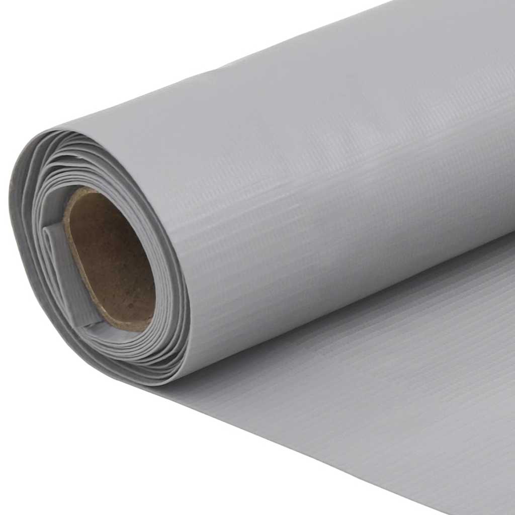 Parvekkeen Yksityisyyssuoja Harmaa 600X90 Cm Pvc