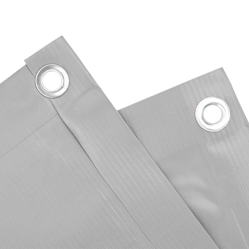 Parvekkeen Yksityisyyssuoja Harmaa 400X120 Cm Pvc